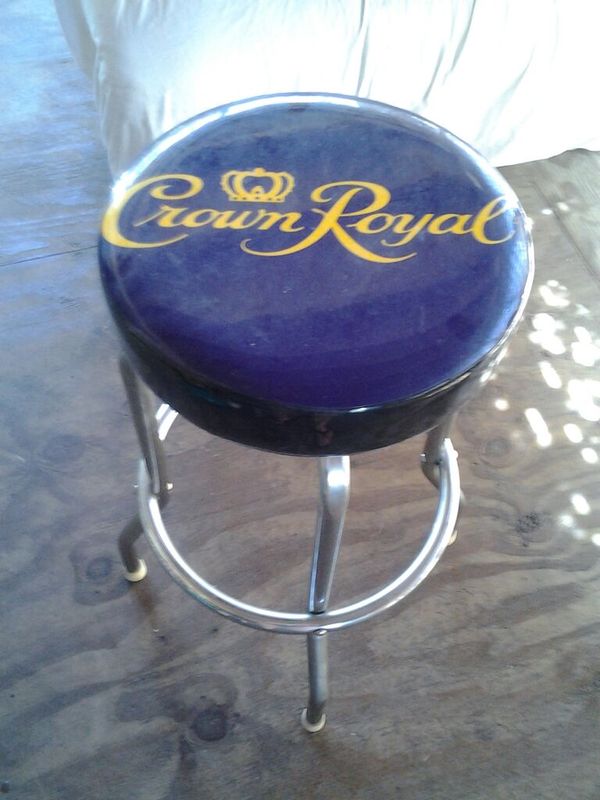 Crown Royal Bar Stool For In Riverview Fl Offerup Crown Royal Bar Stool