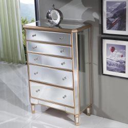 Mirrored Chest Of Drawers