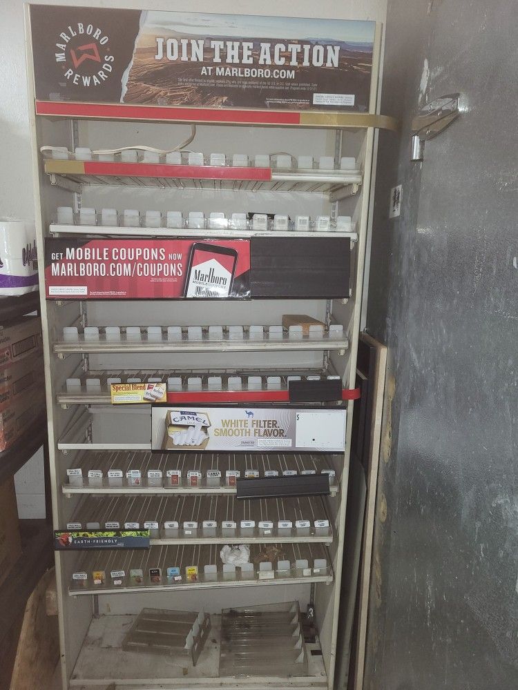 Cigarette Display Rack