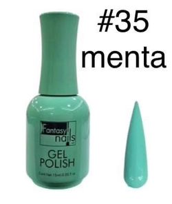 Gel polish fantasy nails