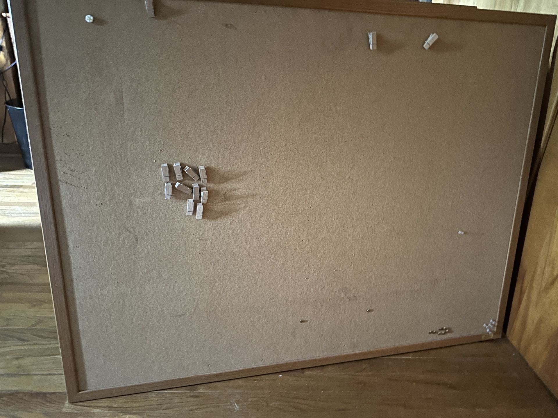 large cork board