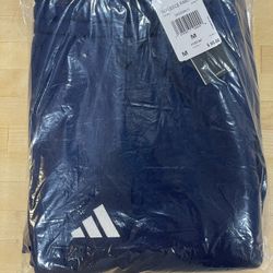 Adidas Womens Size MEDIUM Fleece Navy Blue SweatPant JW6617 (NEW W/ Tags)