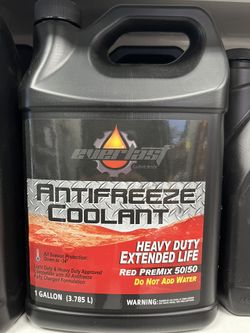 Antifreeze Coolant 50/50 Red