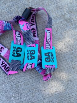 Hard Summer Festival Wristbands for sale