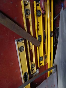 Levels channel locks sockets etc