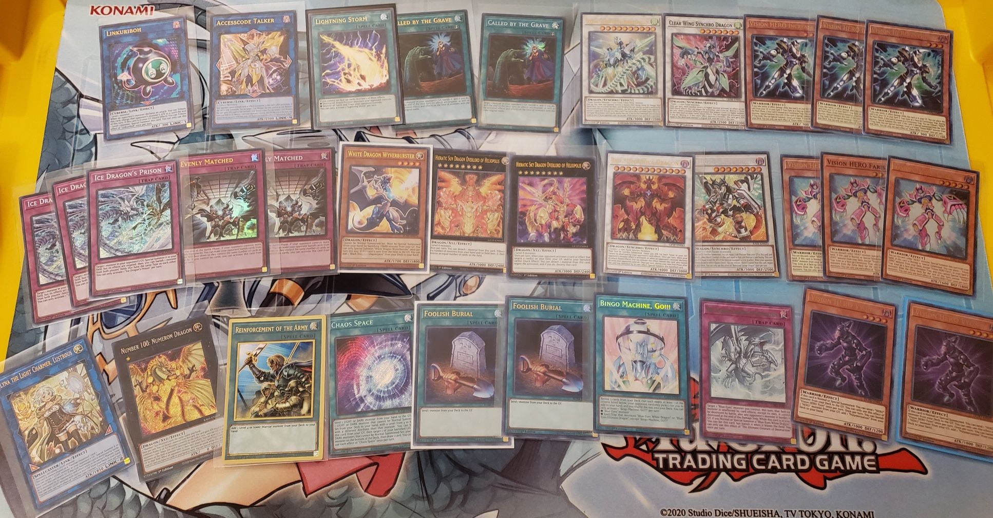 Yugioh Trading Card Lot Near Mint