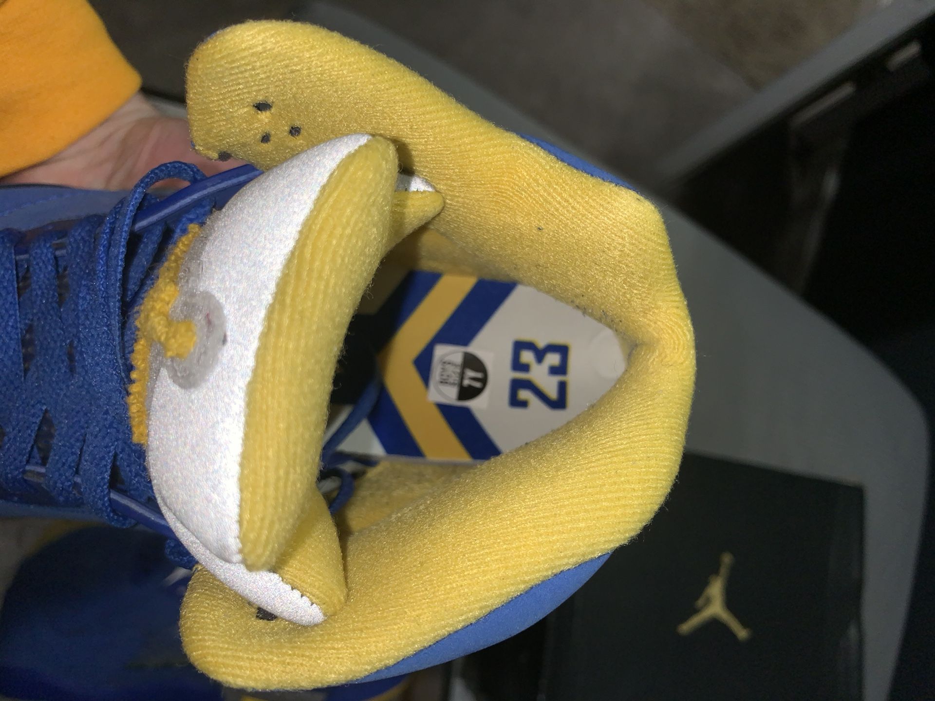 Jordan 5 Laney Size 7y