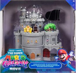 Super Mario galaxy movie -12" castle playset - new