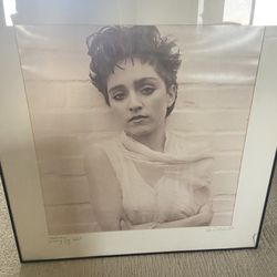 Madonna Limited Print Framed From 1984