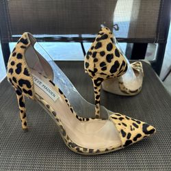 Real Fur Steve Madden Cheetah Heels