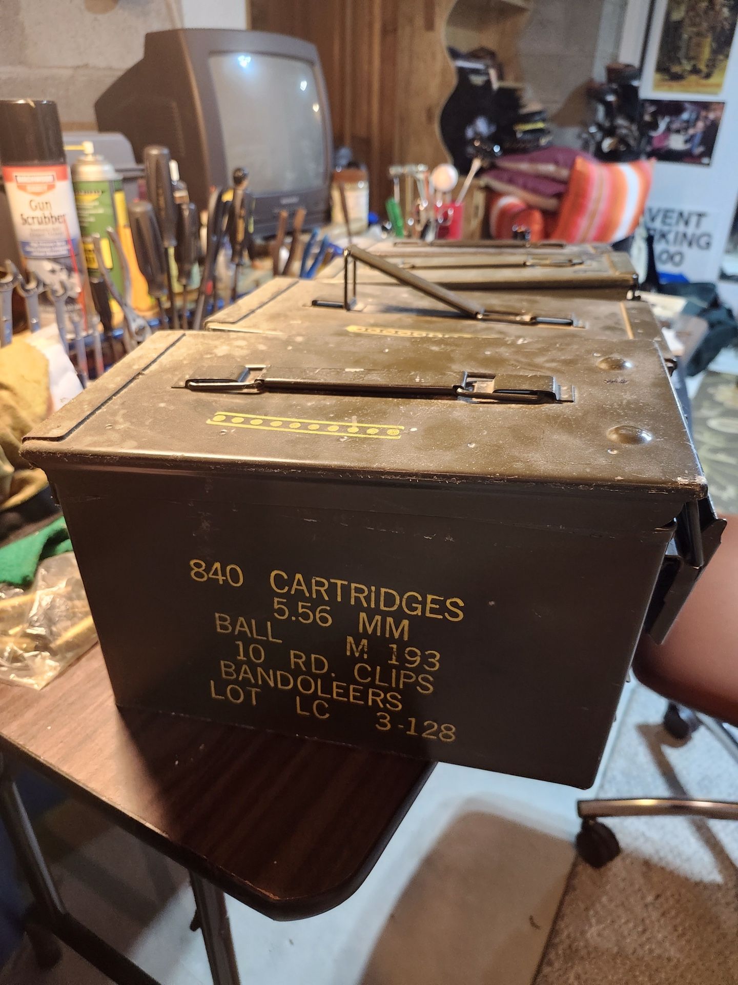 Ammo Boxes. (empty)