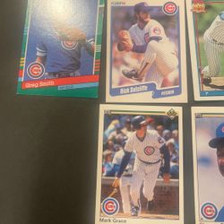 Cubs Baseball Cards $10