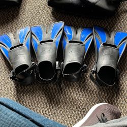 Kids Flippers with Masks