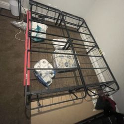 Queen Size Bed Frame Metal 