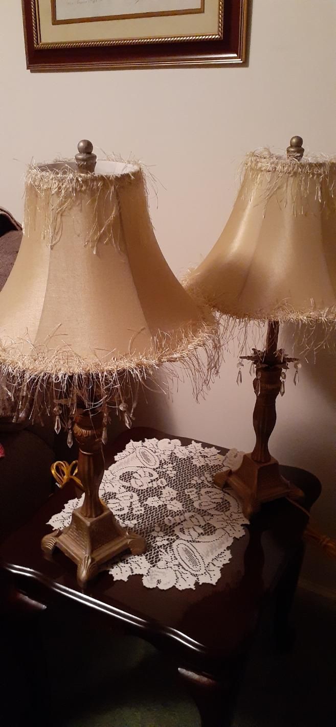Ivory lamps