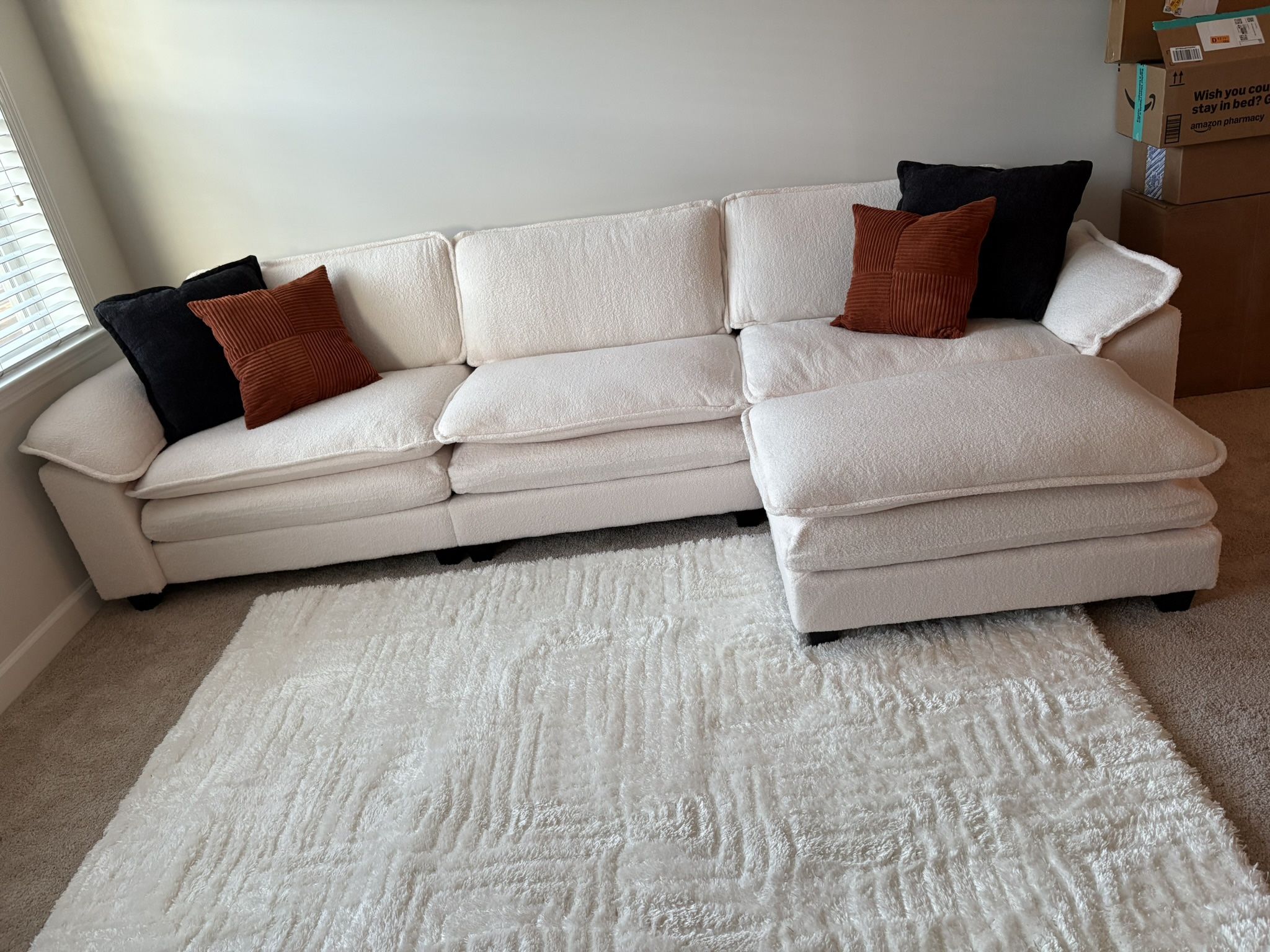 Sofa Couch w/ Ottoman