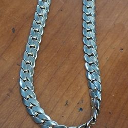 14k White Gold Cuban Link 65g Need To Sale