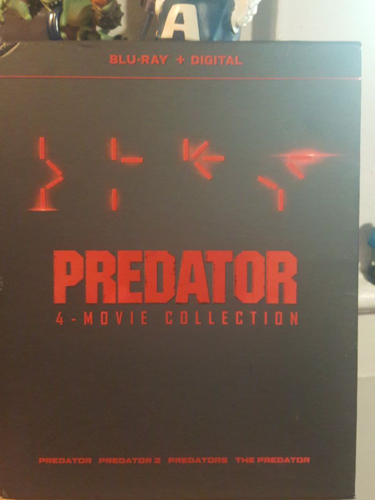 Predator 4-MOVIE COLLECTION BluRay Box Set