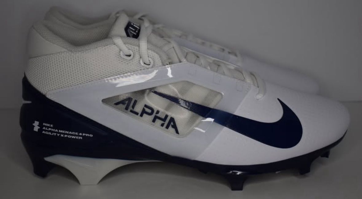 Nike Alpha Menace 4 Pro "White Midnight Navy"