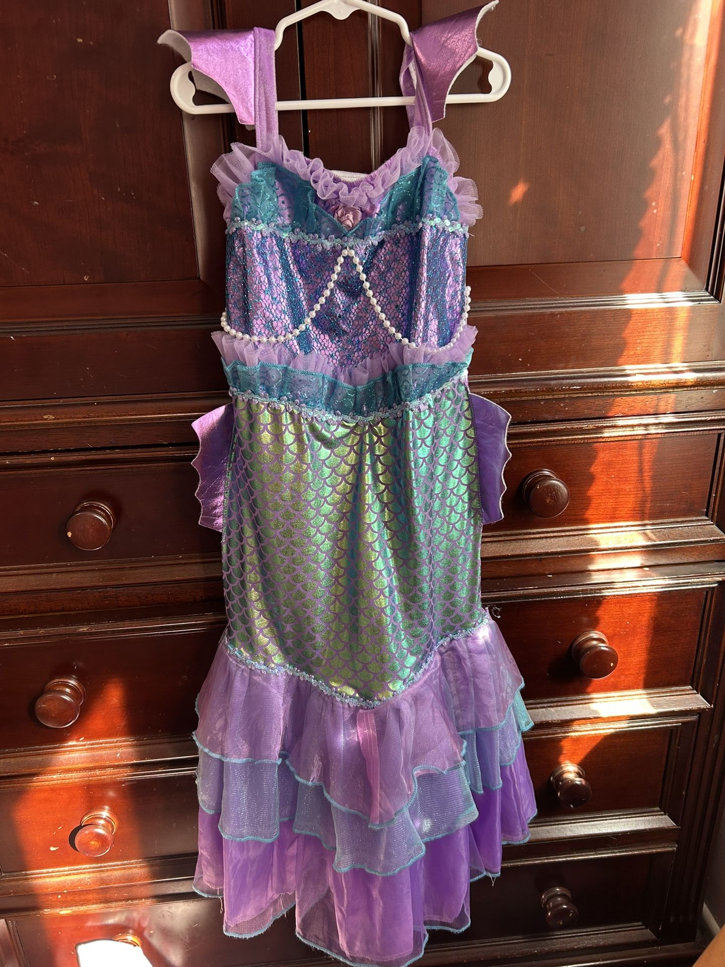 Little Mermaid Dress, Ariel Size 5-6