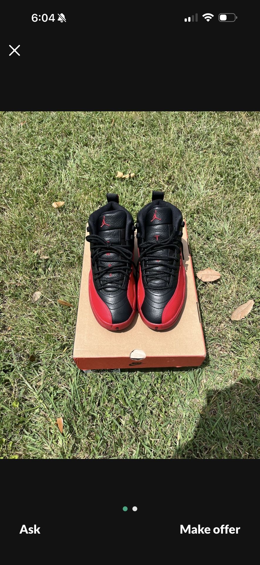 Jordan 12 Flu Game