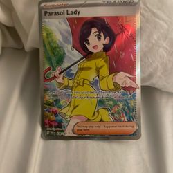 Parasol Lady Pokémon Card