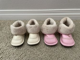 Jack and lily tan and pink loafer shoes