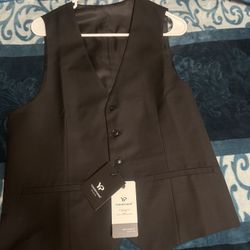 vest men size S Color Black 