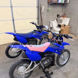 2 Like new Yamaha TTR 110’s