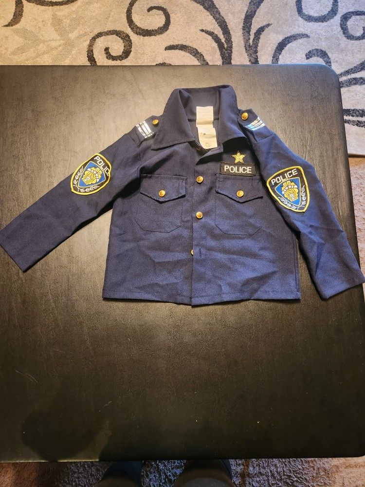 Police Child Costume Jacket Only