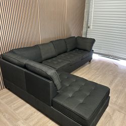 L Sectional Couch Sofa (FREE DELIVERY!)