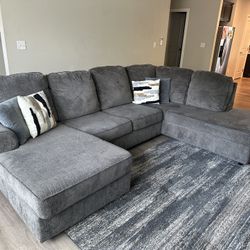 Gray Sectional  