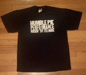 Humble Pie - 1970’s Live At The Fillmore band tee shirt, sizeM ttsM