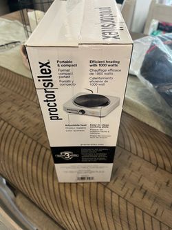 Proctor Silex Portable Single Burner Hot Plate