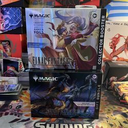 Magic The Gather Final Fantasy Gift Bundle And Collector Booster Lot