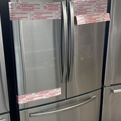 NEW OPEN BOX SAMSUNG FRENCH STYLE REFRIGERATOR 