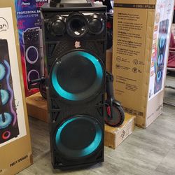 Altavoz para fiestas con sonido potente y luces LED 🤩🔊 — Solo $269