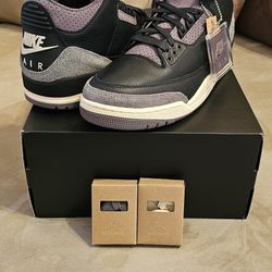  Jordan Retro 3 Maniere Black Dusk Red Cement Gratitude OG  Cement Kobe Bred Grinch Chicago Cherry Playoffs  1 3 4 5 6 7 8 13 11 12 Reverse Thunder