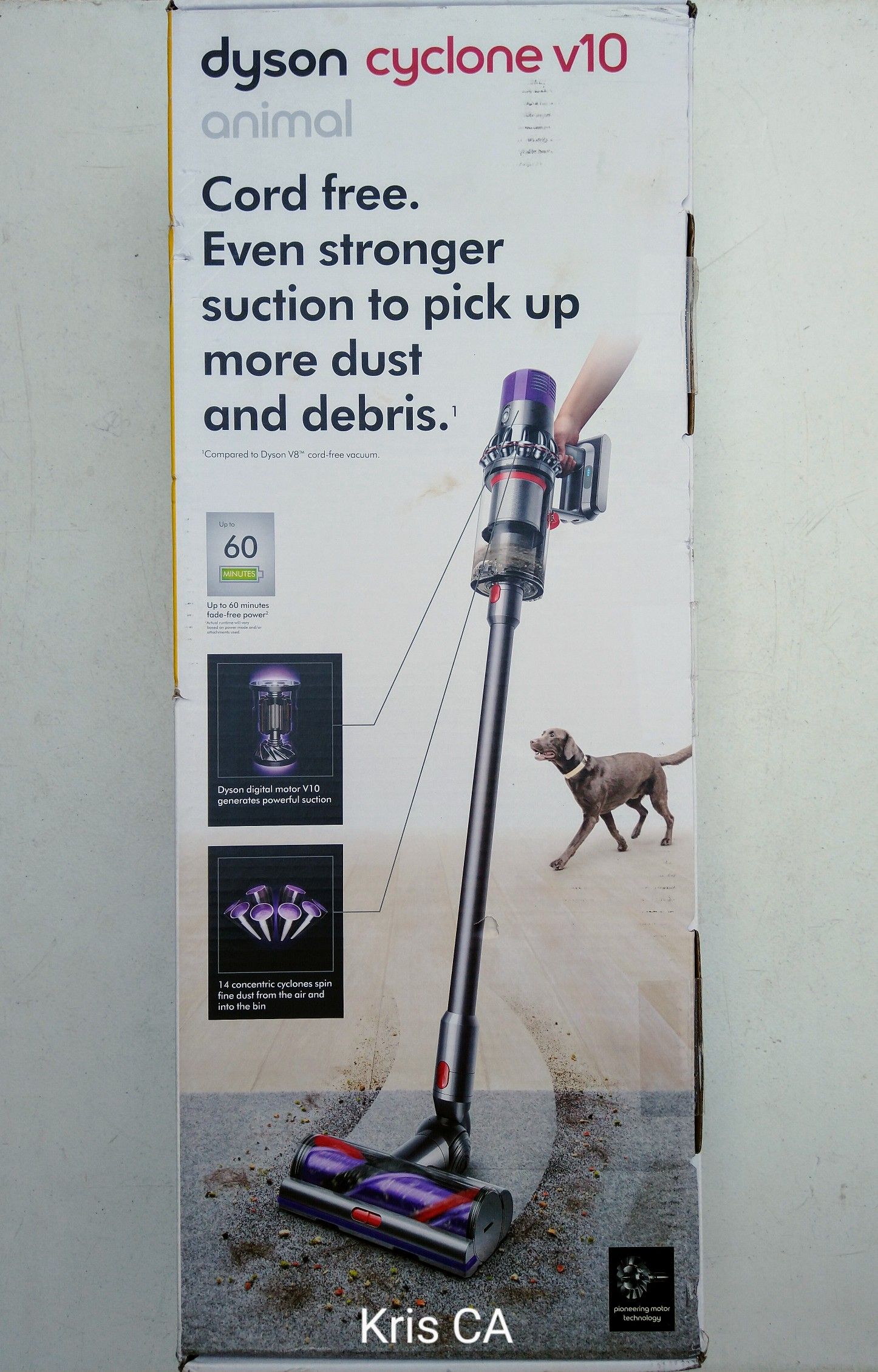 Dyson cyclone v10 cordless vacuum