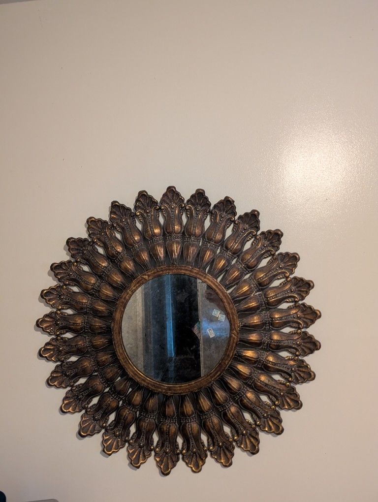 Brass Mirror