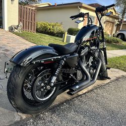 2015 Harley Davidson 48 Custom Blacked out 