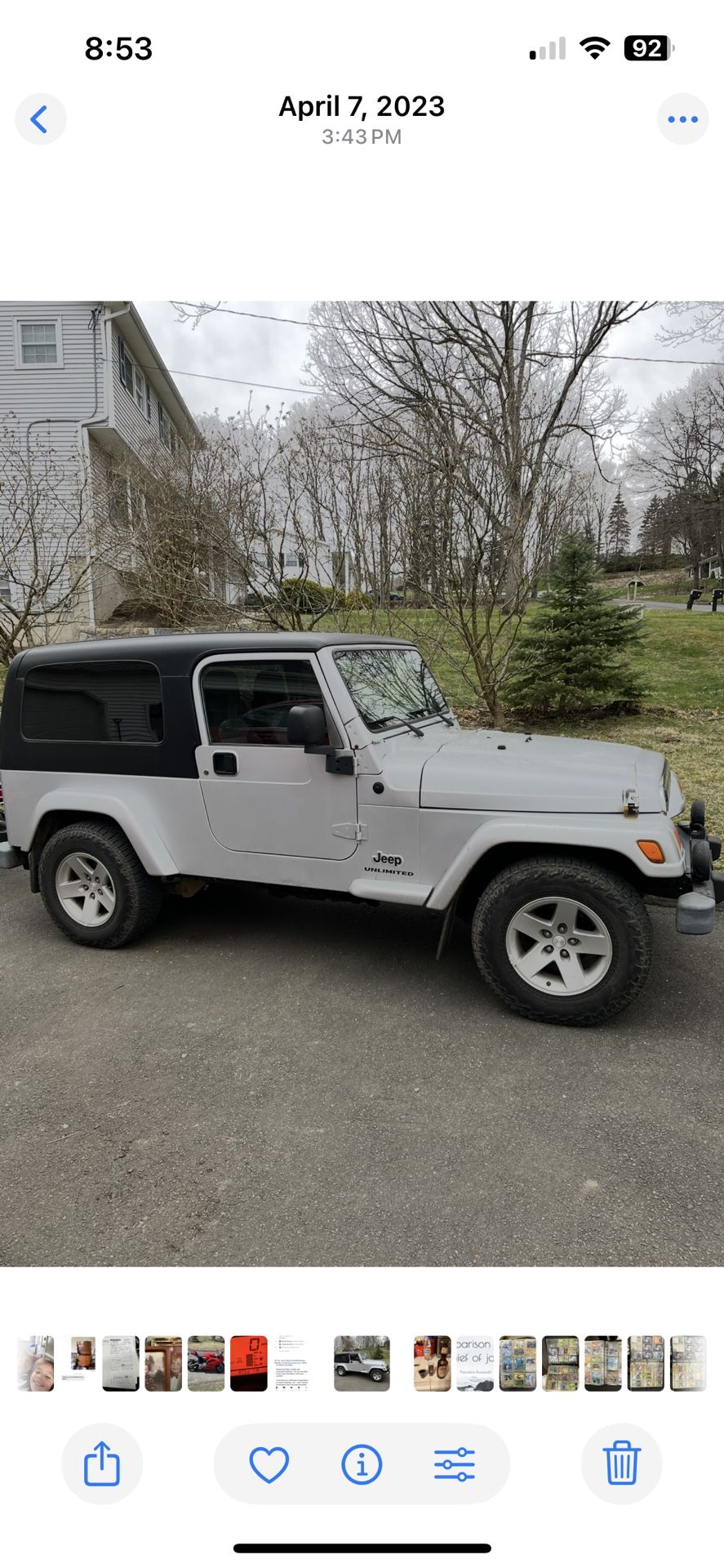 Jeep LJ Unlimited Parts 2006