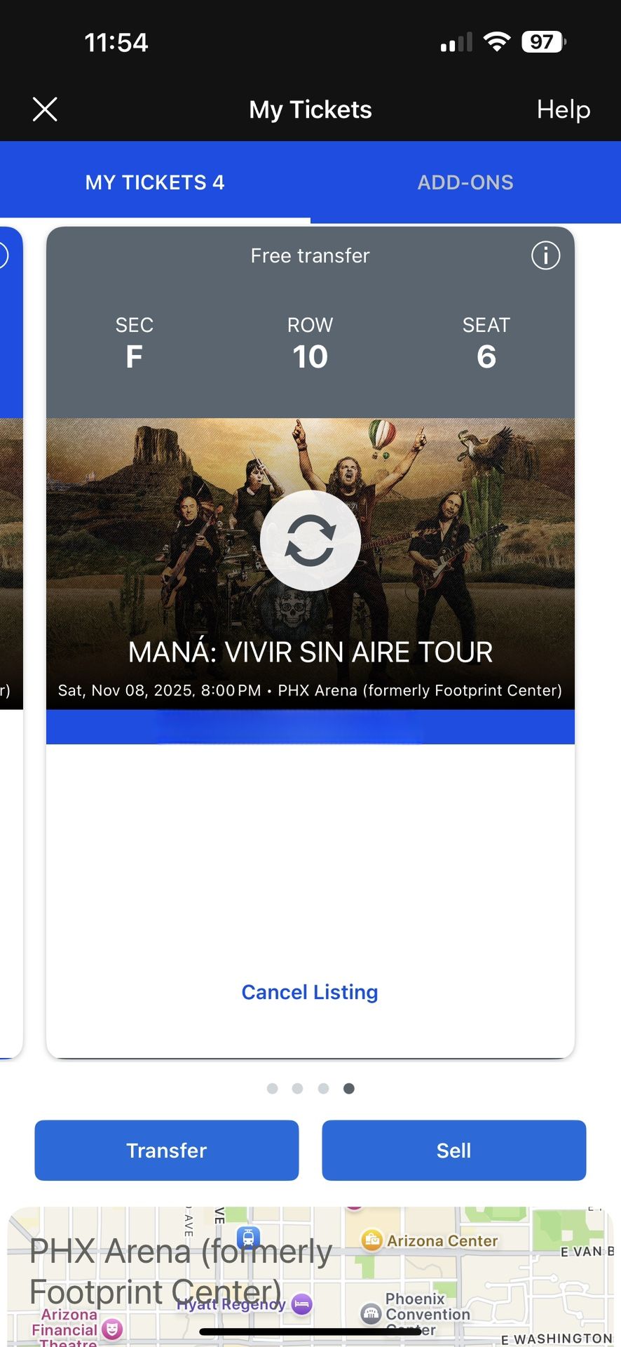 Mana Ticket
