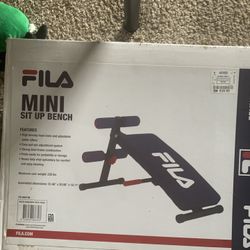 FILA Mini Sit Up Bench 