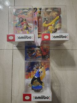 Nintendo Amiibo Street Fighter Luke Jamie Kimberly