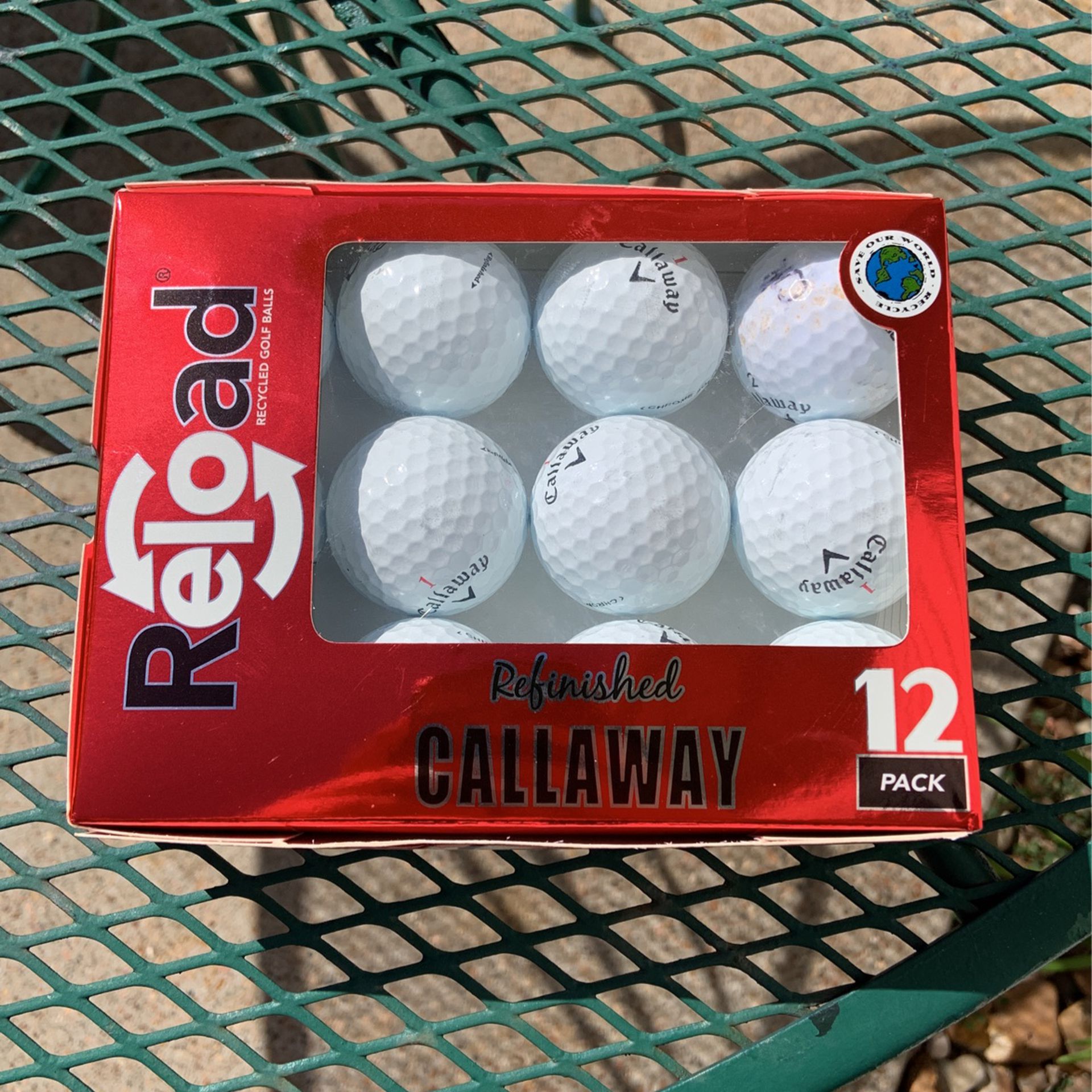 Refinished Callaway Golf Balls