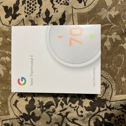 Google Nest Thermostat E