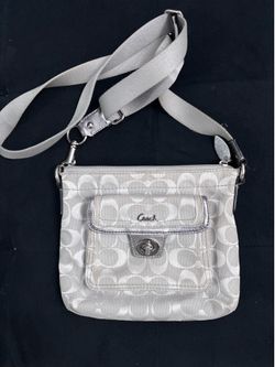 Coach Penelope Signature Sateen turn-lock crossbody bag