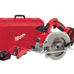 REDUCED… New KIT-Milwaukee M28 Lithium Ion 6-1/2-Inch Cordless Circular Saw 