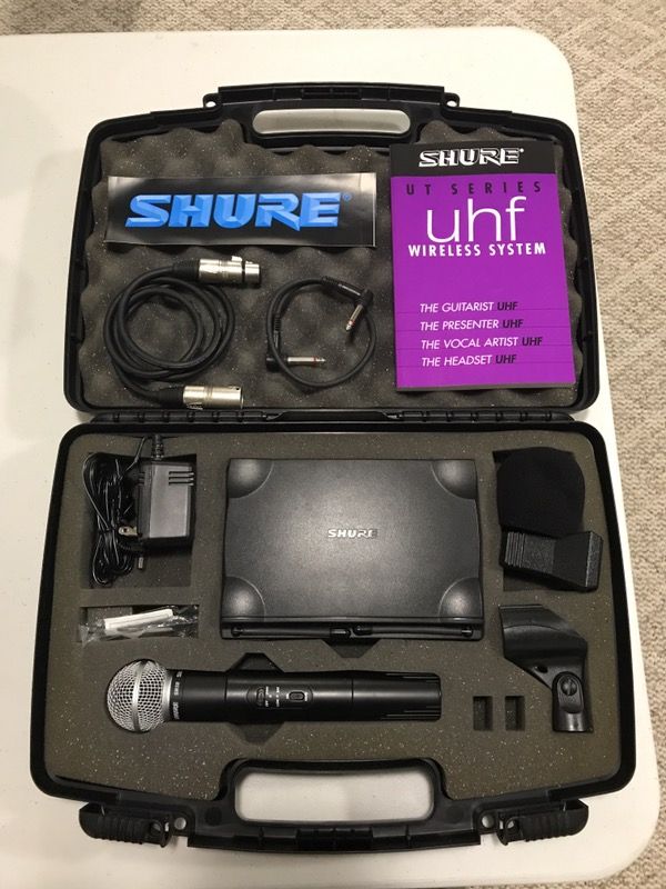 Shure wireless microphone